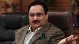 Union Health Minister J P Nadda