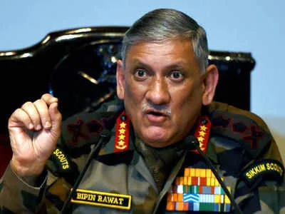 Army chief General Bipin Rawat
