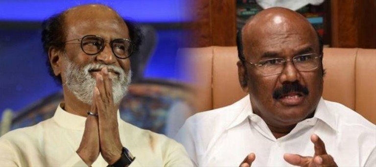 DMK hits out at actor Rajinikanth