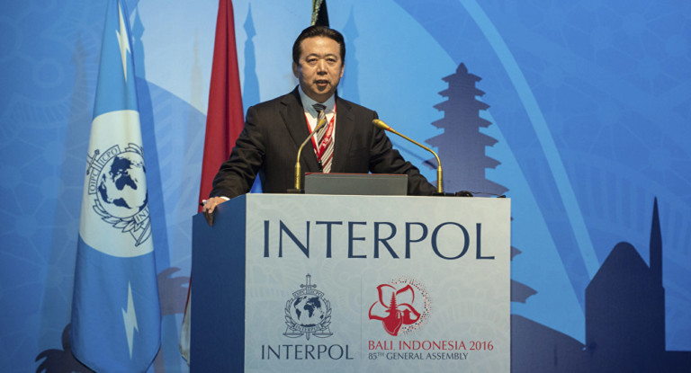 Head of Interpol Meng Hongwei accused of corruption