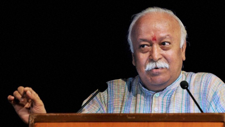 RSS chief pitches for law to enable Ram temple construction