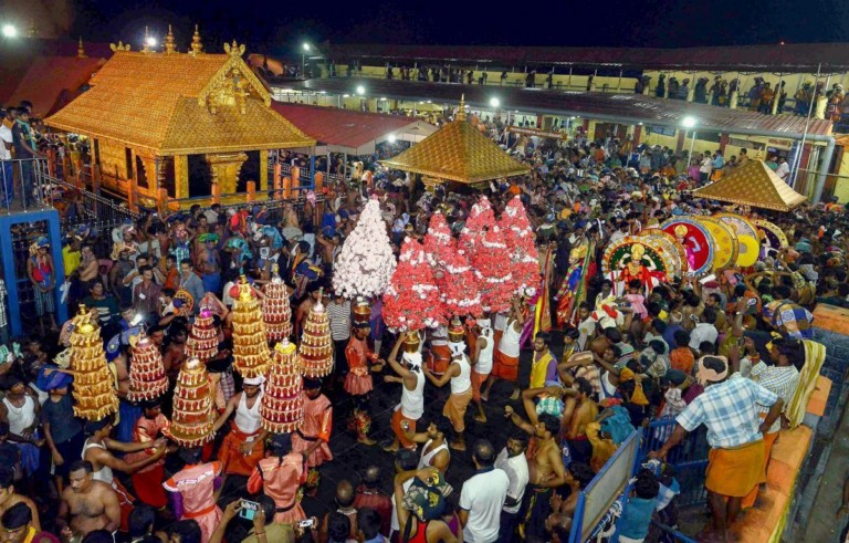 Sabarimala Ker Govt not to file review petition against SC