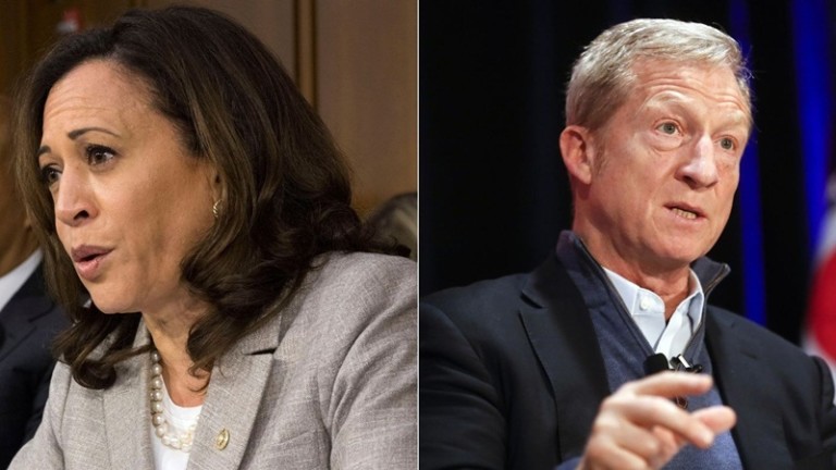 Suspicious packages addressed to Kamala Harris Tom Steyer recovered FBI