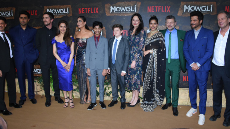 Hollywood and Bollywood stars bond over Andy Serkis Mowgli