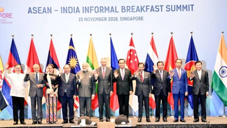PM Modi participates in ASEAN India Breakfast Summit in Singapore
