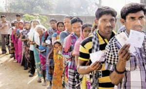 Record 75 pc voting in MP BJP eyes 4th term Cong hopes for a comeback