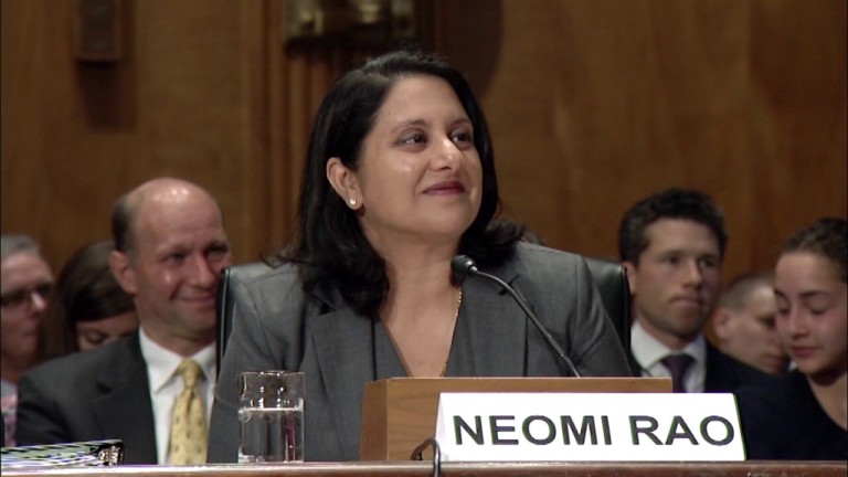 Trump sends Neomi Raos court nomination to the Senate