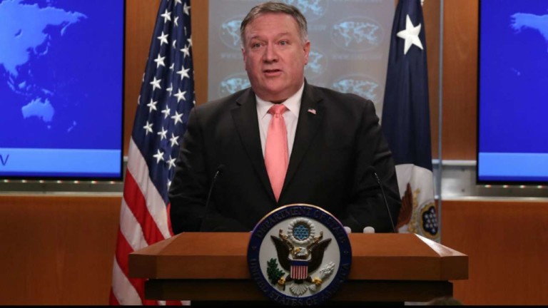 US sanctions on Iran come into force Pompeo dodges question on commitment from India China