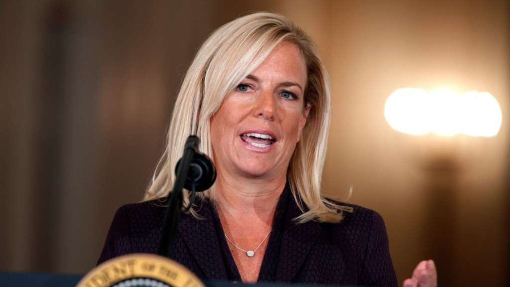 Homeland Secretary Nielsen