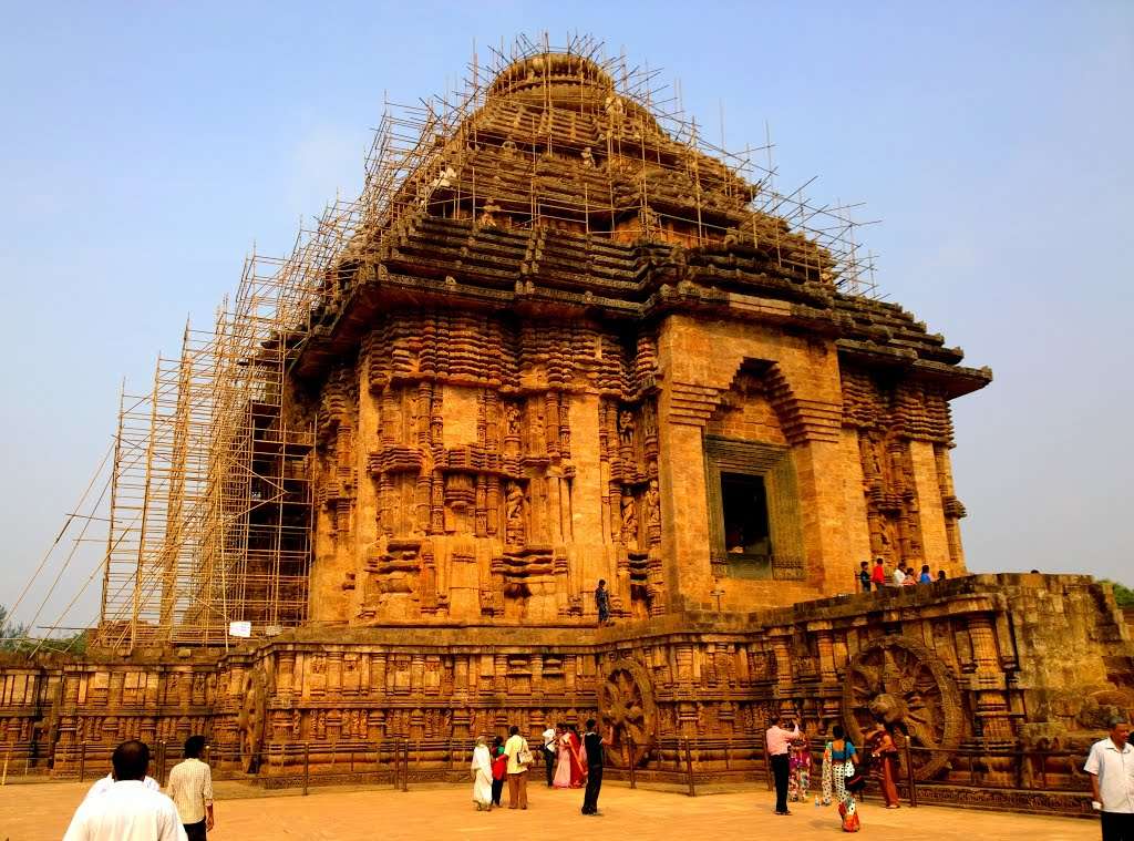 Konark temple in good shape