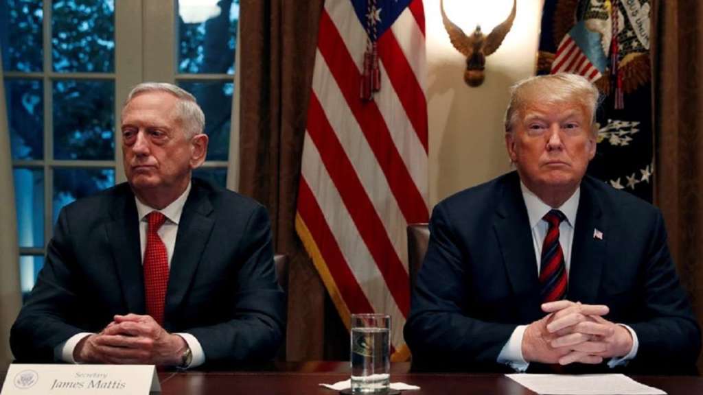 US Defence Secretary Jim Mattis resigns Trump