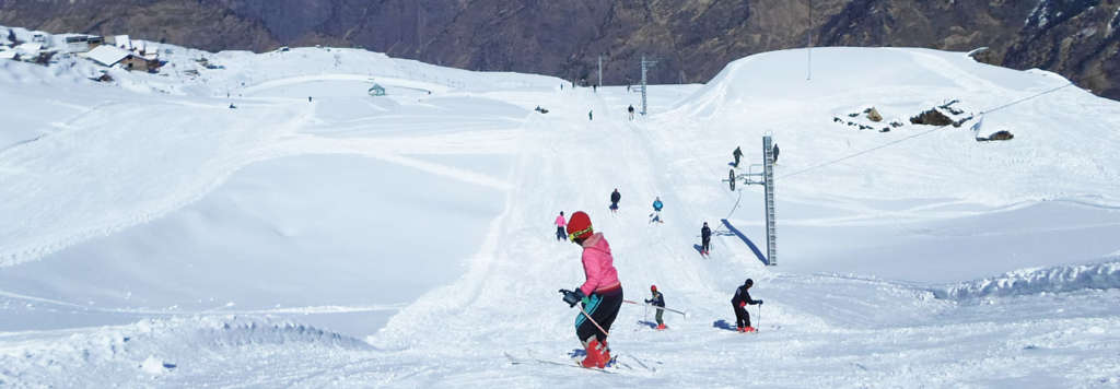 Auli Most popular skiing ski resort