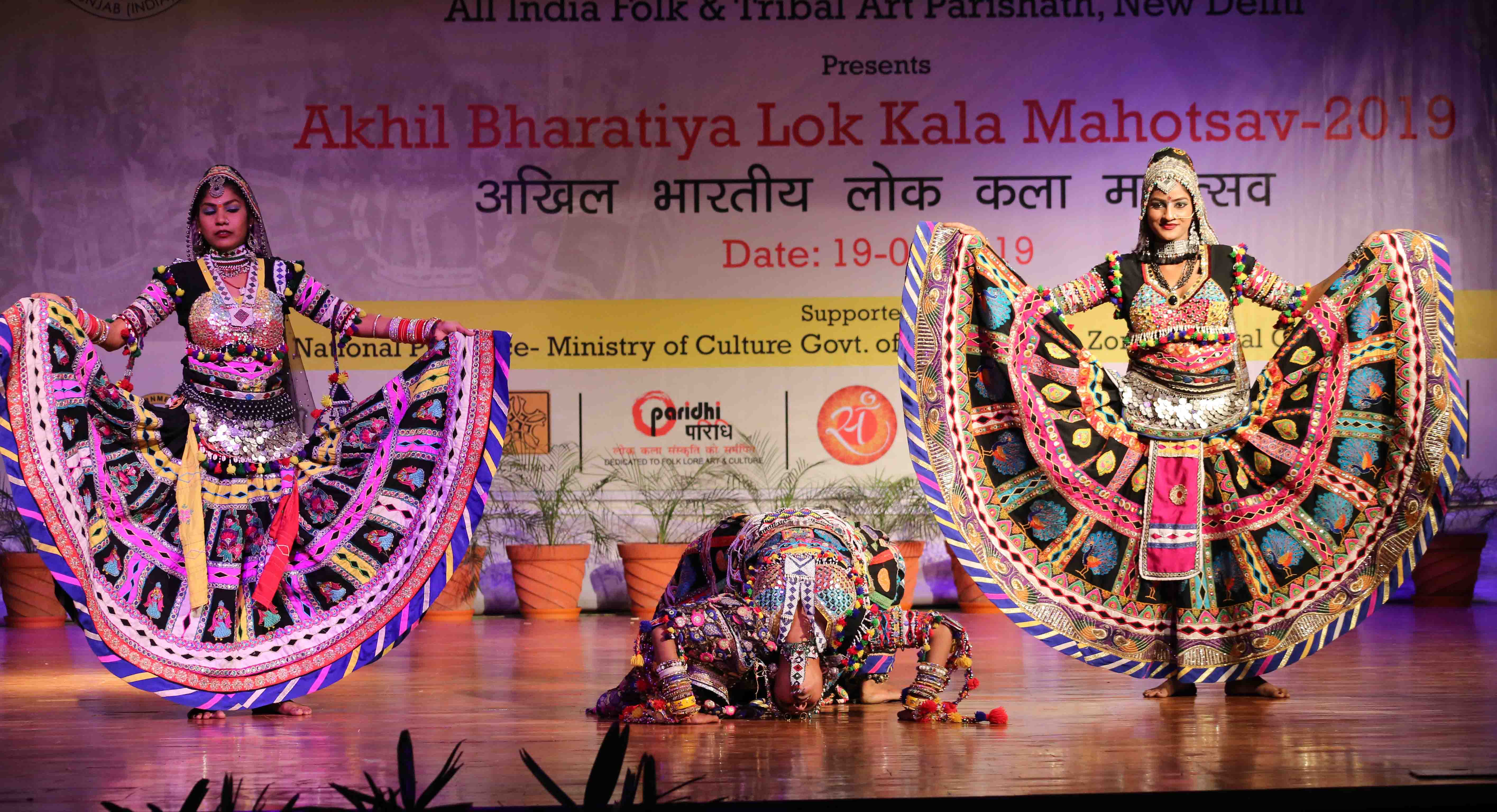 Scenes of Indian folk dances as performed by professionals at LPU