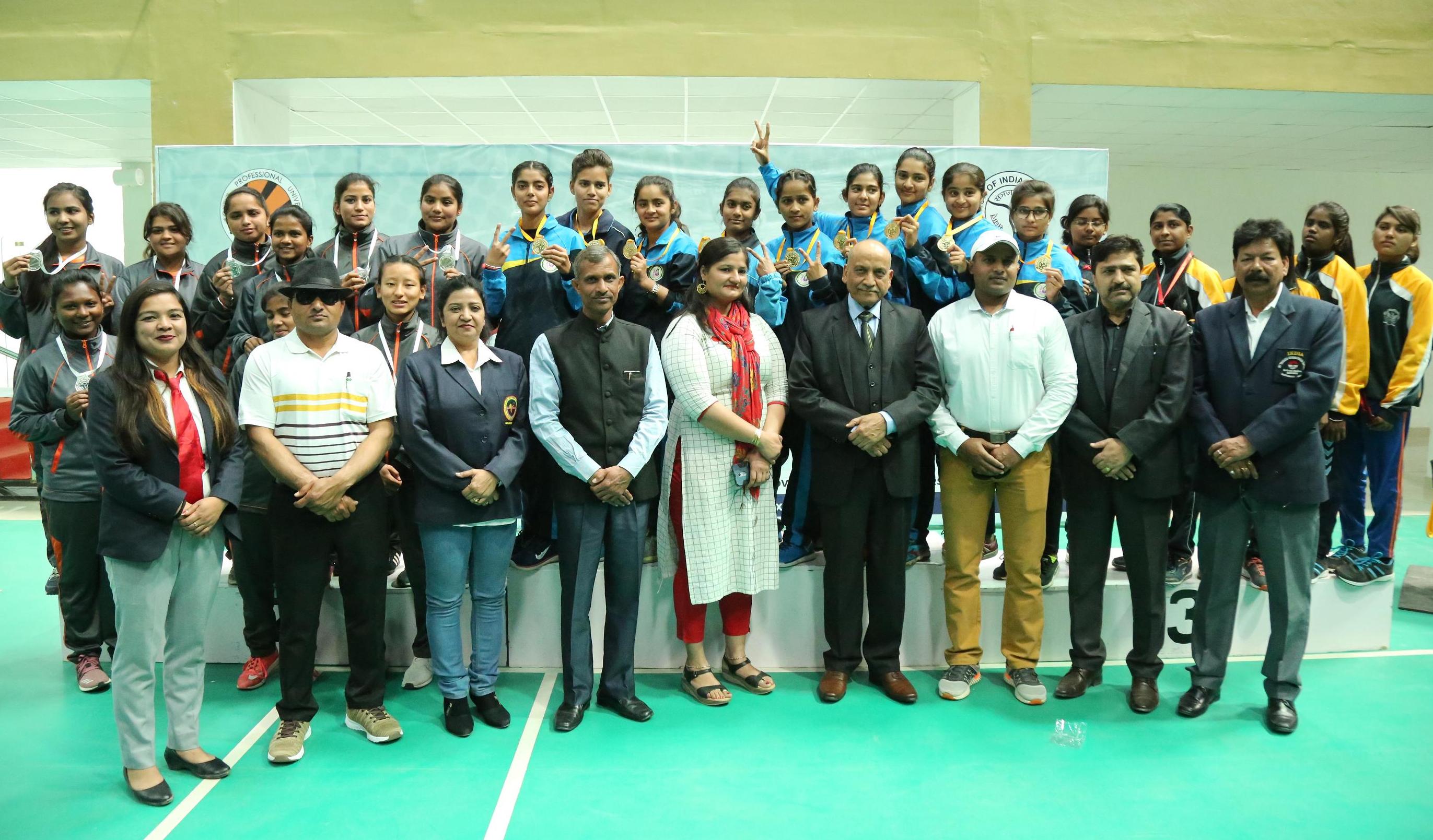 LPU women team that lifted overall runners-up ‘Drop Roball’ Championship trophy in Women category