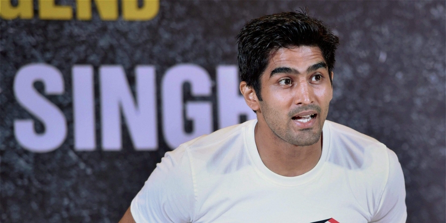 2008 Olympic medalist Vijender is Cong candidate from South Delhi