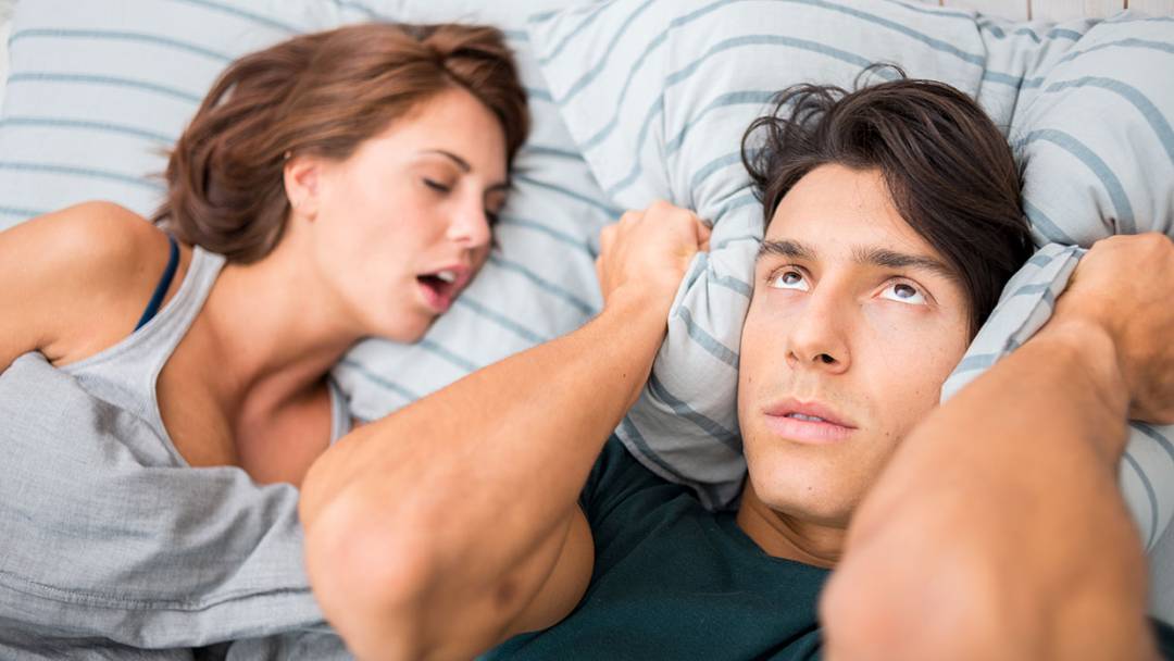 Why your wife won't admit she snores as loud as you