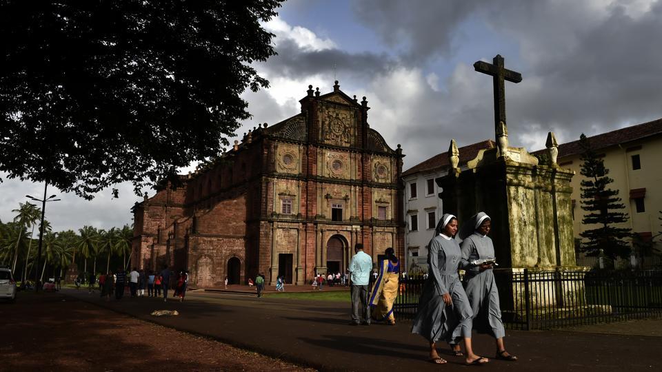 Lanka terror attack Goa cops review Basilica of Bom Jesus security