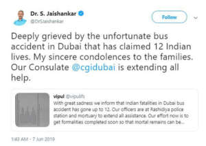 12 Indians among 17 killed in Dubai bus accident1