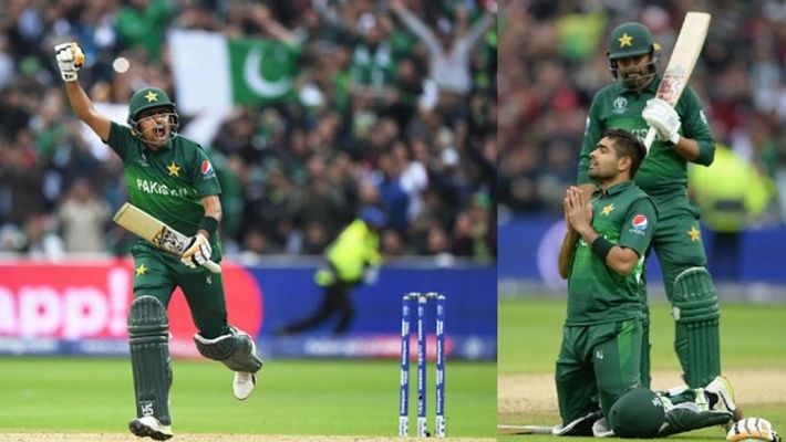 Azam hits hundred as Pakistan halts New Zealand's unbeaten run to continue World Cup revival