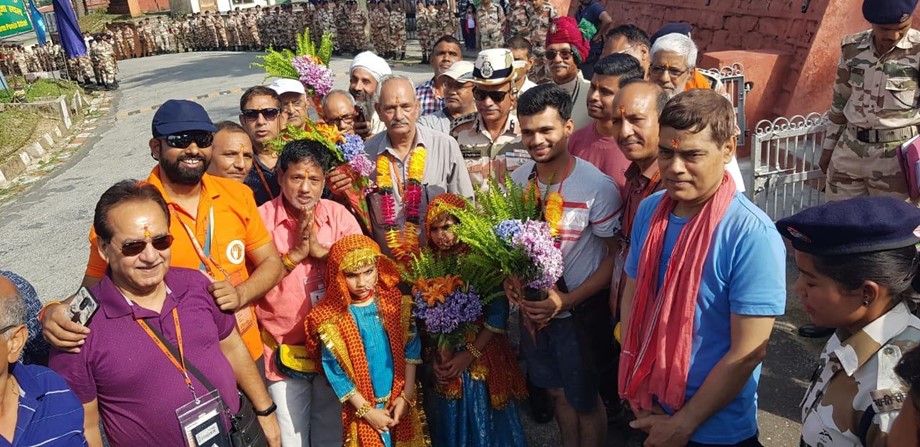 First batch of 31 pilgrims flagged off for Kailash Mansarovar Yatra