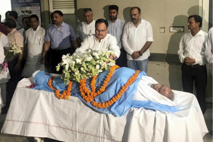 Madan Lal Saini's mortal remains to be consigned to flames in Sikar district