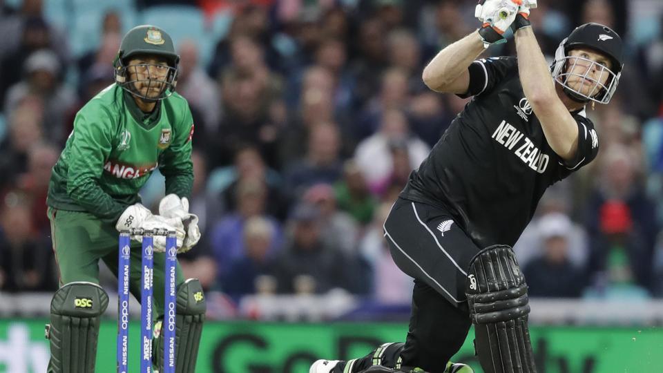 New Zealand beat Bangladesh by two wickets in Cricket World Cup