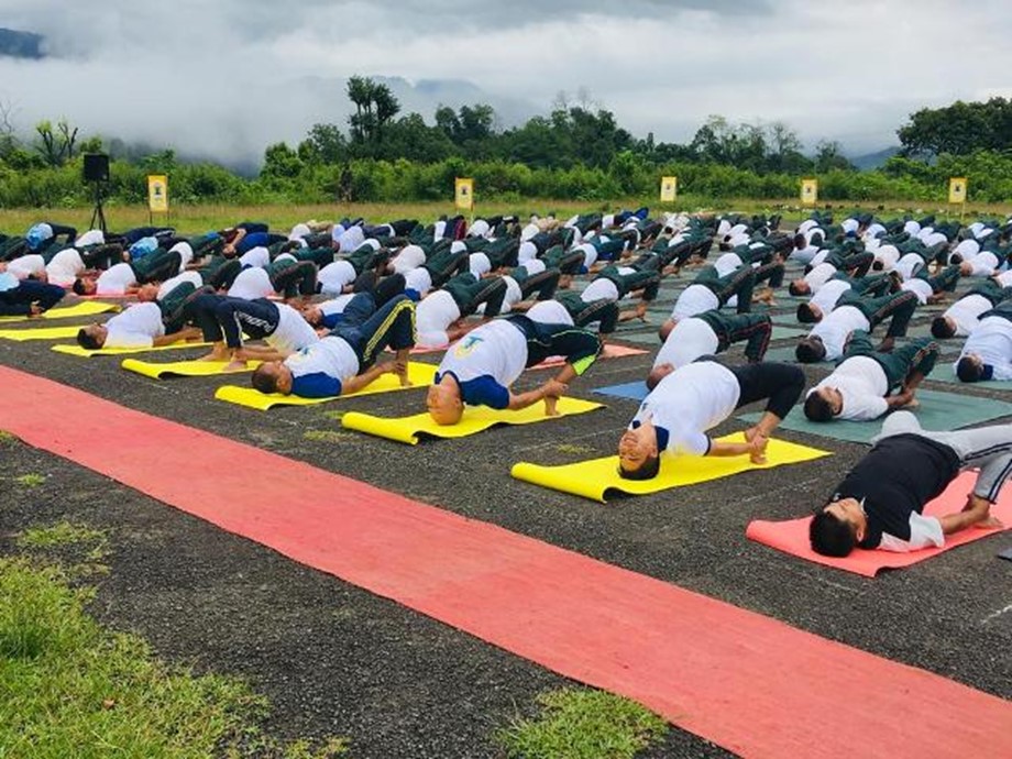 SAI Eastern Centre observes International Day of Yoga