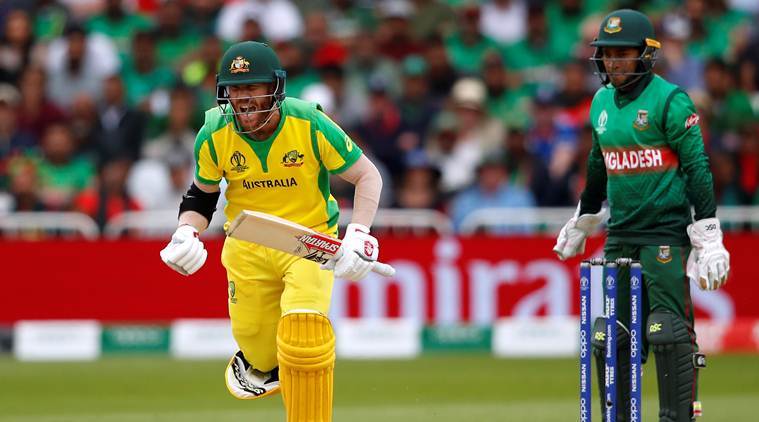 Warner takes Australia closer to World Cup semifinals