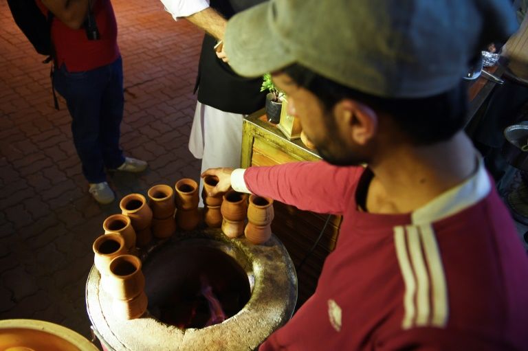 Smoky tea baked in clay: tandoori chai heats up Pakistan