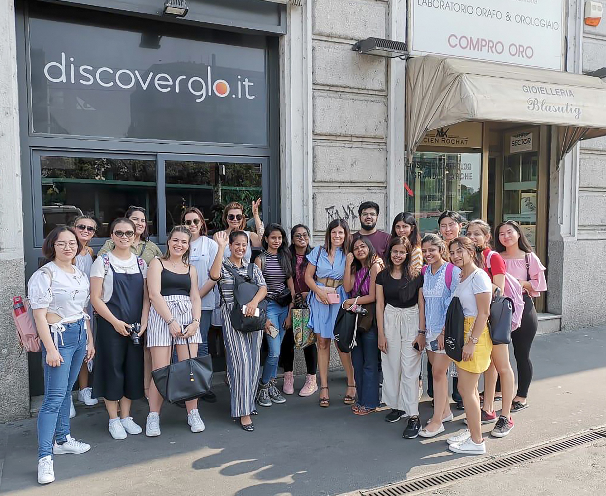 LPU fashion students in Italy for internship