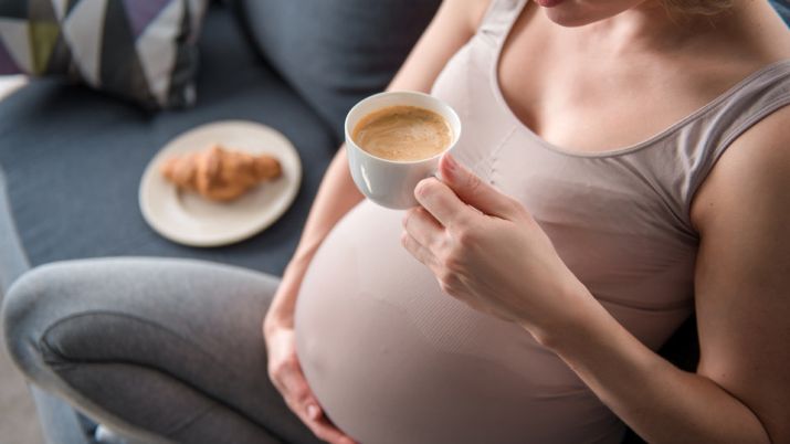 Too much coffee during pregnancy bad for baby's liver