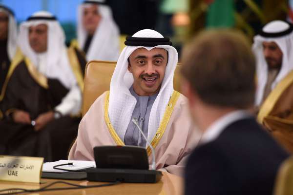 UAE Foreign Minister to start 3-day visit to India on Sunday