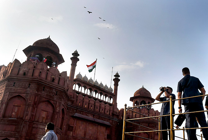 Multi-layered security arrangement in Delhi for I-Day celebrations