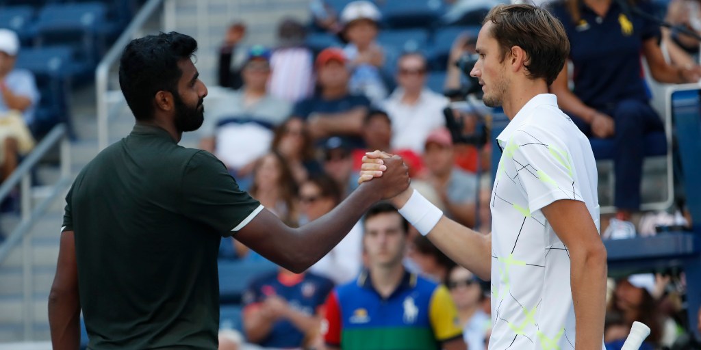 Nagal stretches great Federer, Prajnesh goes down in straight sets