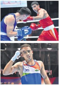 Boxing World C'ships: Panghal becomes first Indian to enter final, Kaushik ends with bronze