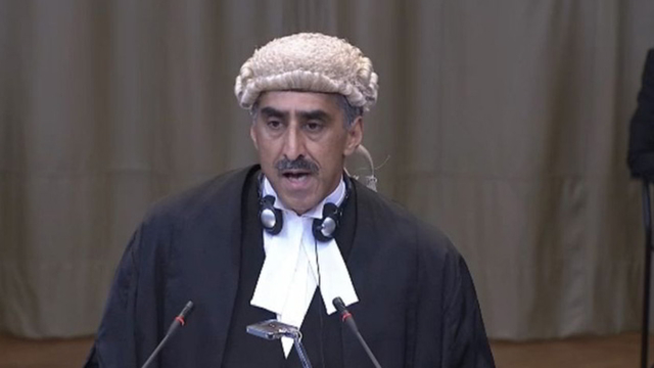 'High evidential threshhold' to prove genocide is difficult to establish: Pak ICJ lawyer
