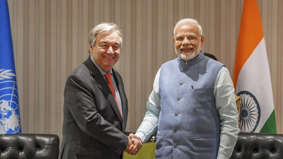 India important actor in climate action, making fantastic efforts in renewable energy: UN chief