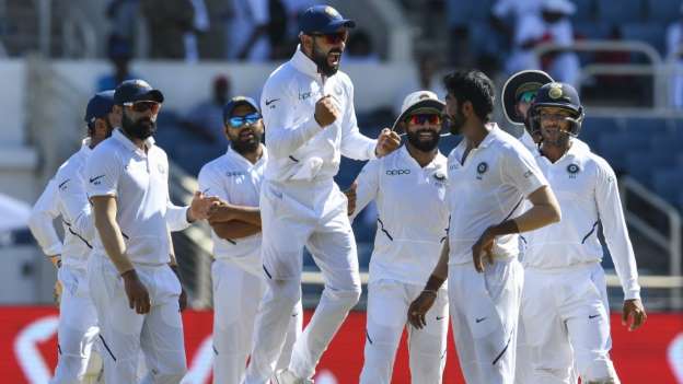 India thrash West Indies by 257 runs to win series 2-0, Kohli wins record 28th Test as captain