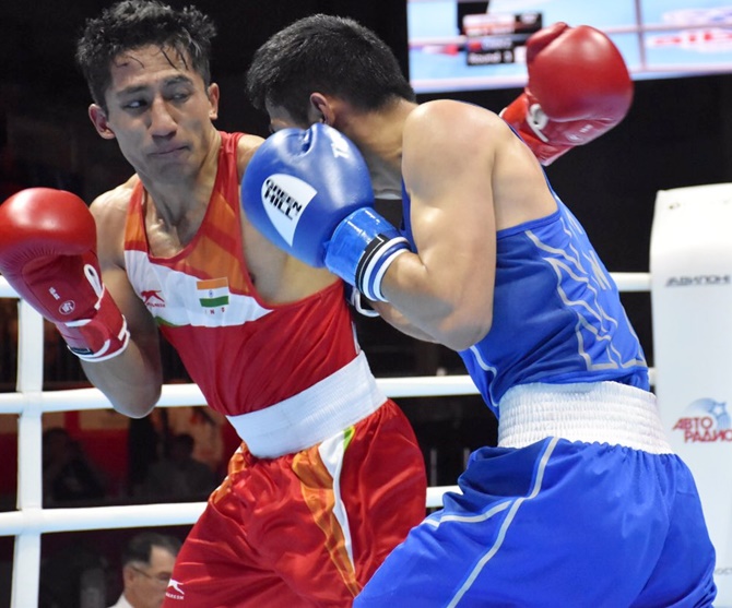 Kavinder Bisht, Sanjeet move ahead with tough wins, Brijesh Yadav ousted from World Boxing