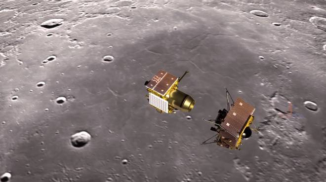Moon lander separation successful: ISRO