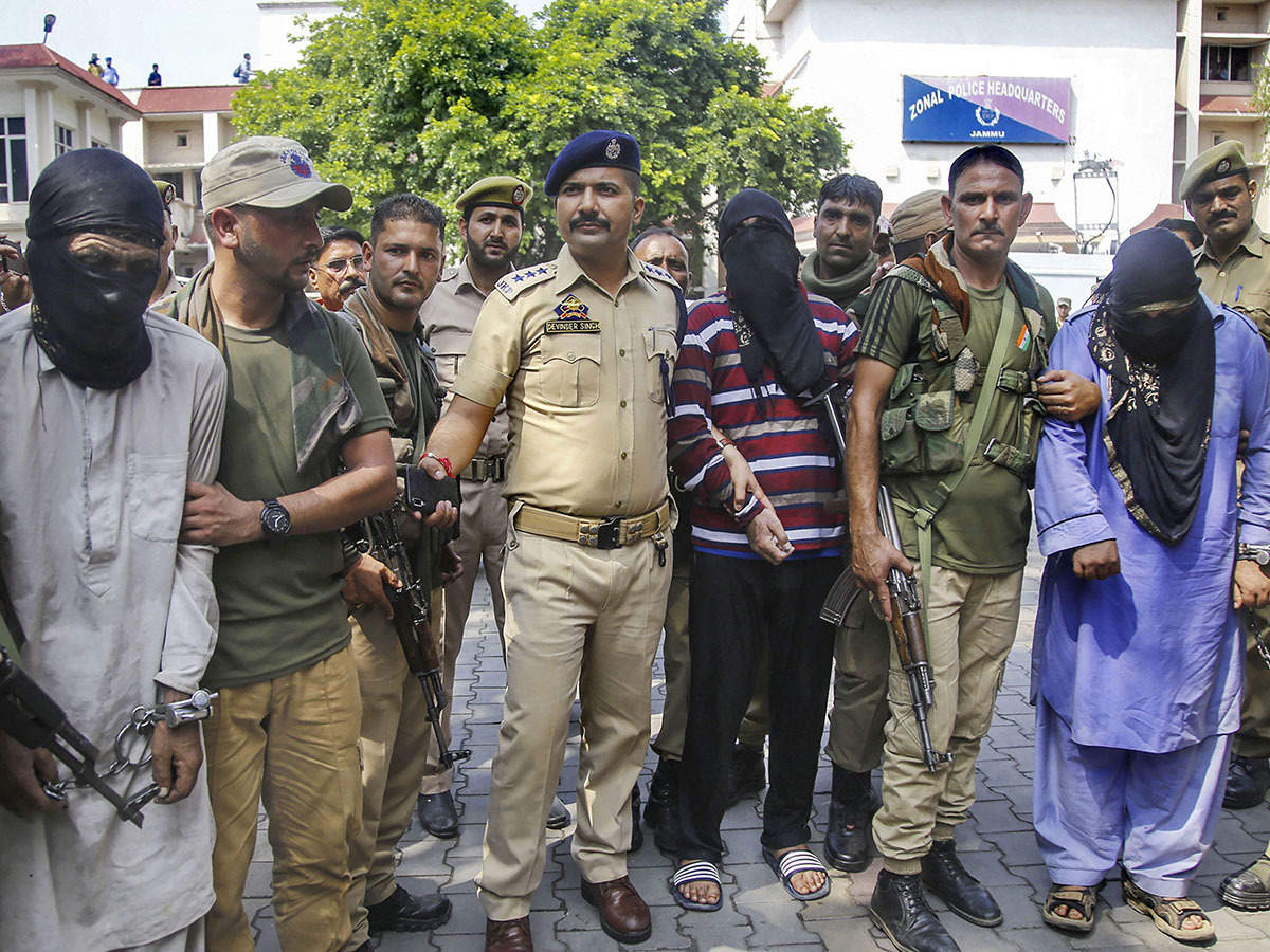 Three terrorists including those involved in BJP, RSS leaders' killings in J-K's Kishtwar held