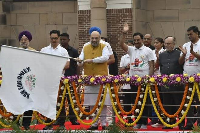Amit Shah flags off 'Run for Unity' to commemorate Patel's birth anniversary
