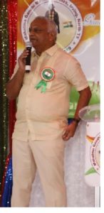 4 Puducherry Health Minister Malladi Krishna Rao addressing the audience
