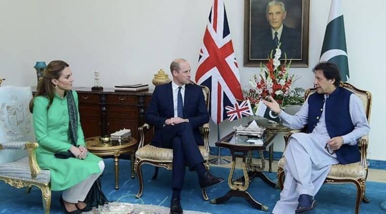 Imran apprises William, Kate about relations with India, Afghanistan