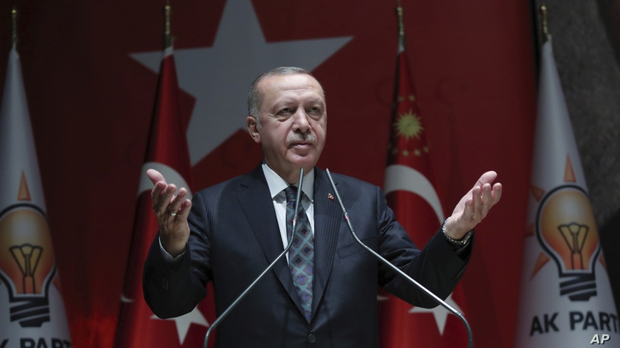 Turkey's Erdogan rules out talks with Syrian Kurdish forces