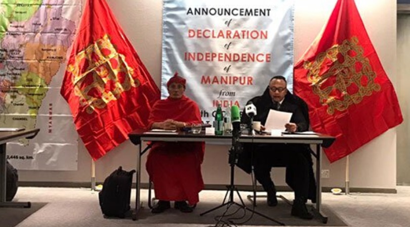 Two Manipur separatists announce 'Manipur govt in exile' in UK