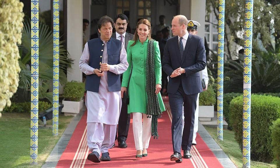 William, Kate meet Pak PM Khan, Prez Alvi