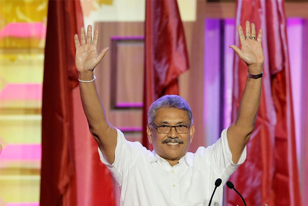 After win, Gotabaya says he is President of all Sri Lankans