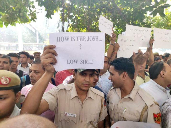 Despite protest, work as usual: Delhi Police