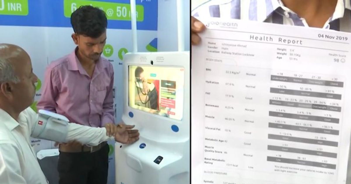 Lucknow railway gets 'Health ATM' station